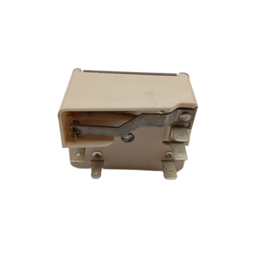 WP3149400 range surface element switch white rectangular replacement oven control with metal lever and spade terminals