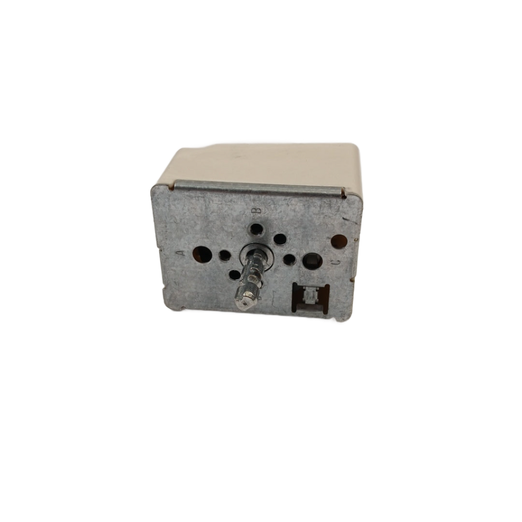 WP3149400 range surface element switch with metal housing control shaft and mounting holes from XPart Supply
