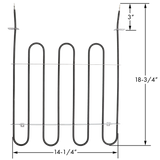 XP316413800 Range Oven Bake Element, 316206000