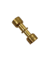 W11504432 Refrigerator Tube Coupler 6mm - 5mm Brass Reducer - XPart Supply Ltd.