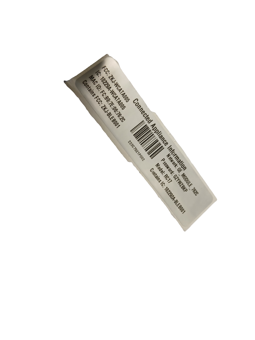 WS01L16302 Oven Range Glass & Touch Board Asm (replaces 308D1656G001) - XPart Supply Ltd.
