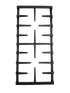 WS01L13840 Range Central Grate, Replaces JCXGRATE1