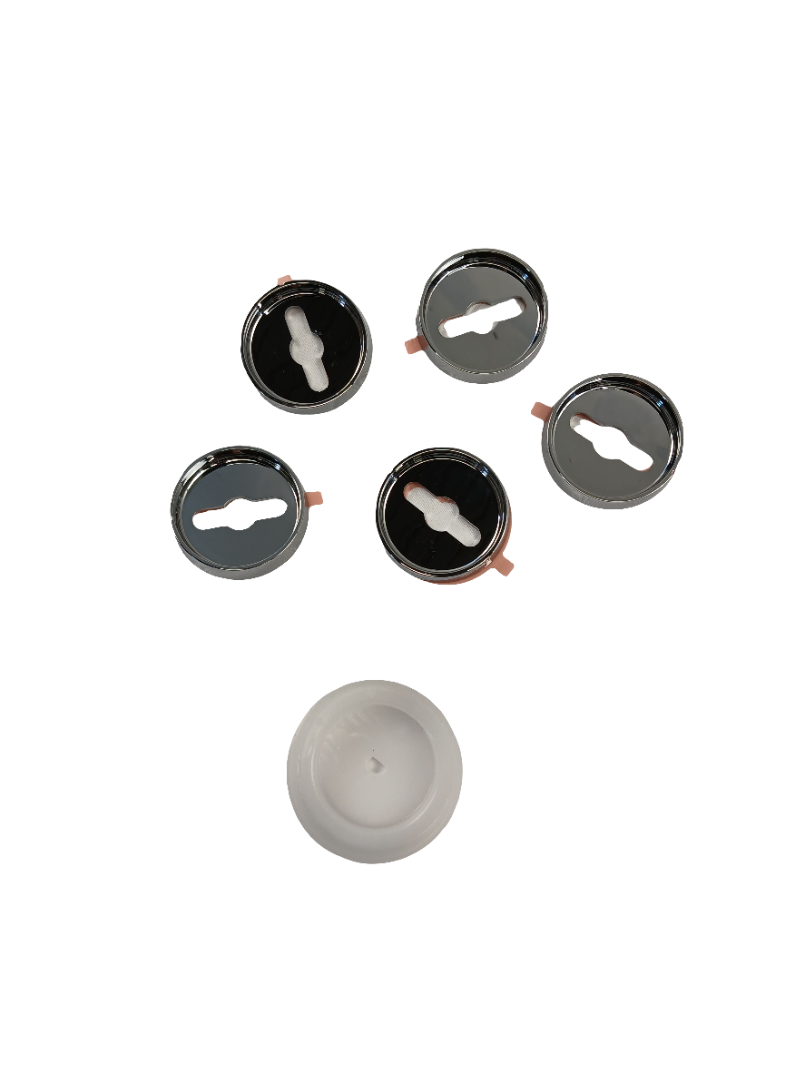W10814133 Range Knob Bezel Kit, Stainless - XPart Supply Ltd.