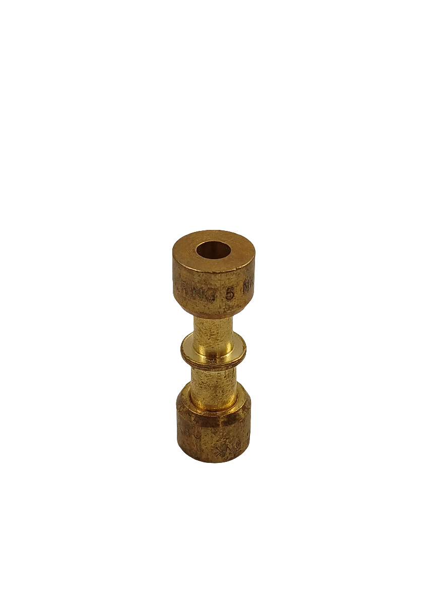 W11504432 Refrigerator Tube Coupler 6mm - 5mm Brass Reducer