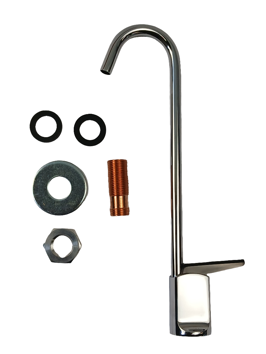 LK1110 Push Lever 8-1/4"High Gooseneck Glass Filler - XPart Supply Ltd.