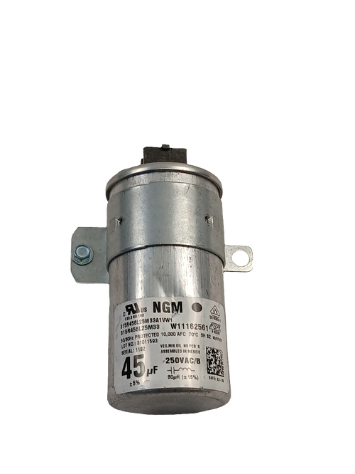 W11428524 Washer Run Capacitor (replaces W10866238, W11162561, W11175257)