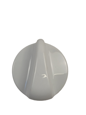 Range Burner Control Knob, White