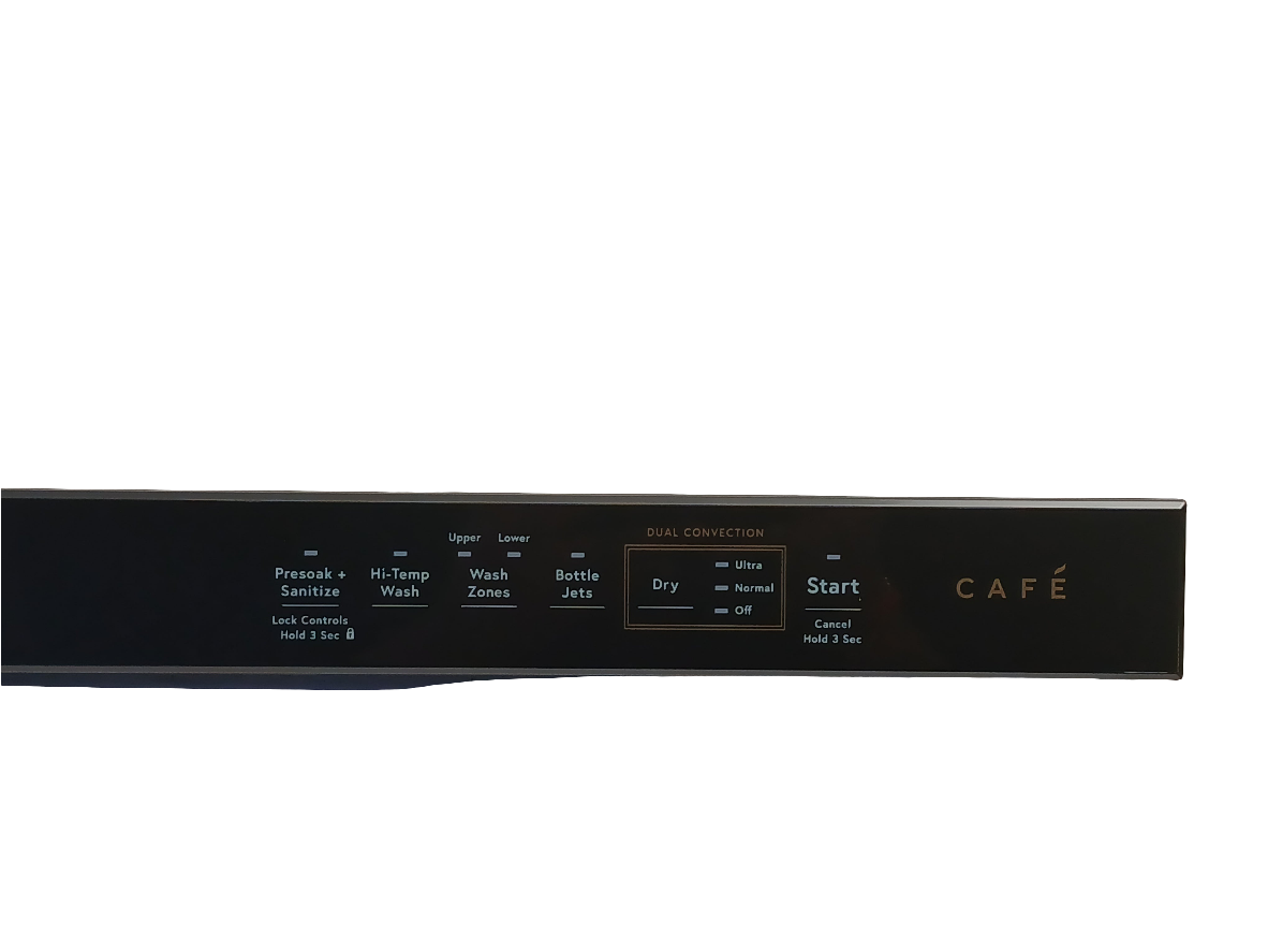 WG01F05665 Dishwasher Configured UI Control With Cover - XPart Supply Ltd.