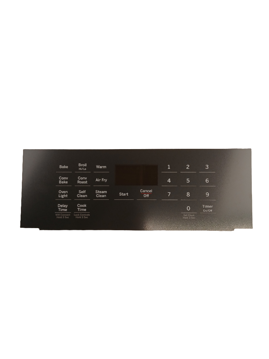 WS01L18767 Range Oven Control Overlay