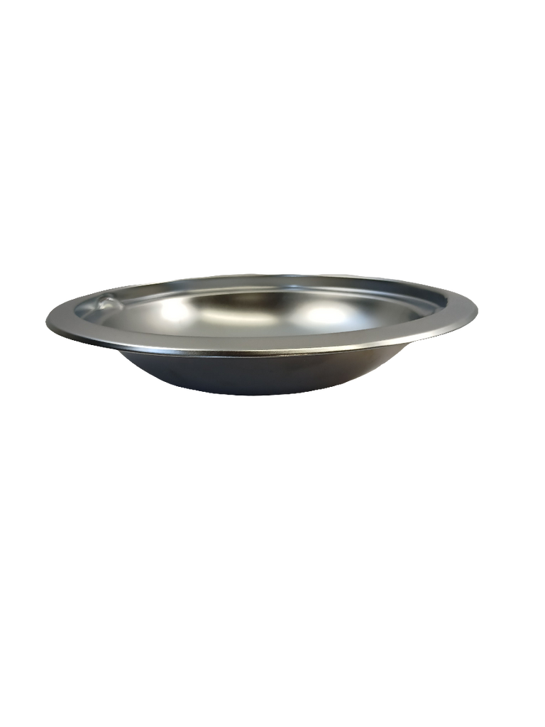 WS01L09258 Range Large Drip Pan, 8", Chrome (replaces WB31K10266, 164D3431P004) - XPart Supply Ltd.