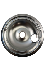 WS01L09258 Range Large Drip Pan, 8", Chrome