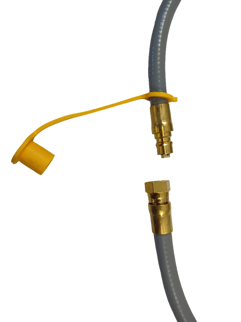 10' Natural Gas Grill Hose BBQ, 3/8" ID, QD and Swivel Ends - XPart Supply Ltd.