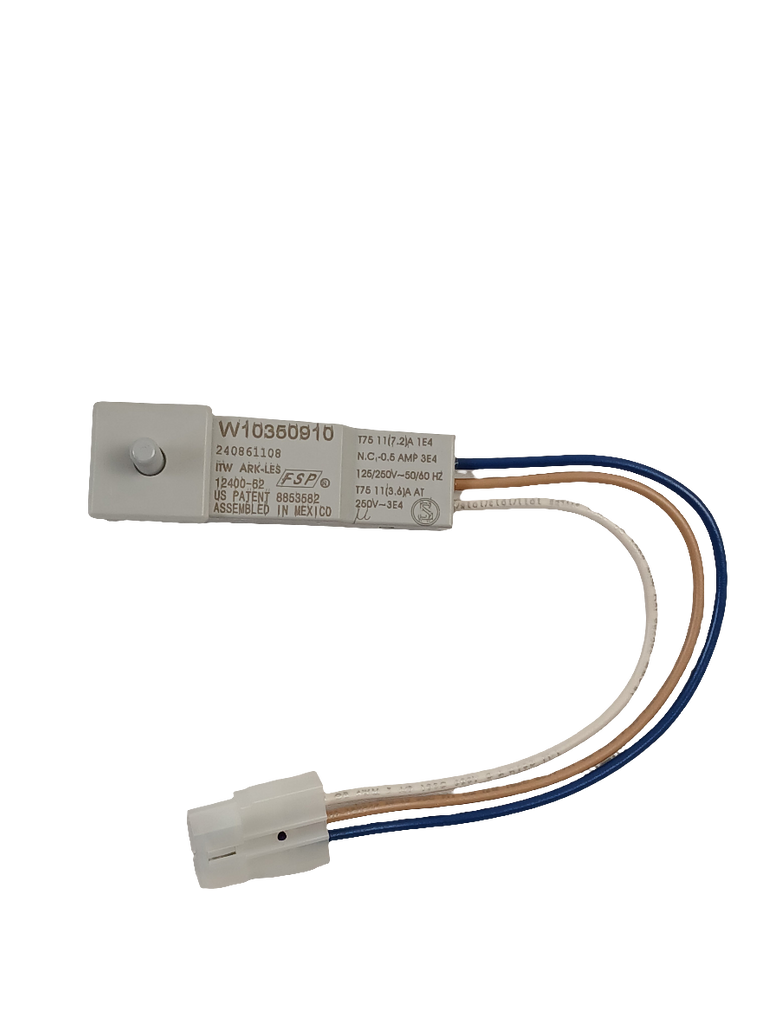 WPW10350910 Dryer Door Switch