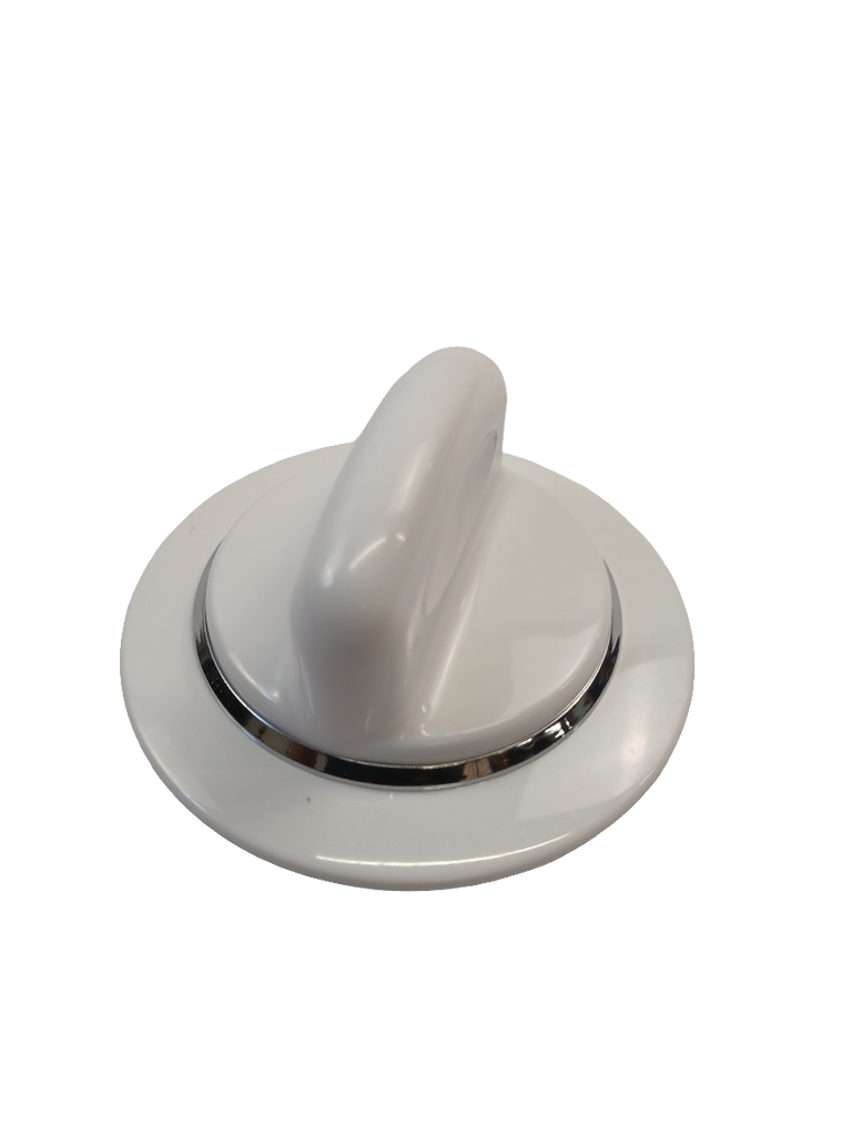 WW02L00247 White Dryer Time Knob (replaces WE01X20374, WE1M654, WE1M856, WW01L01132)