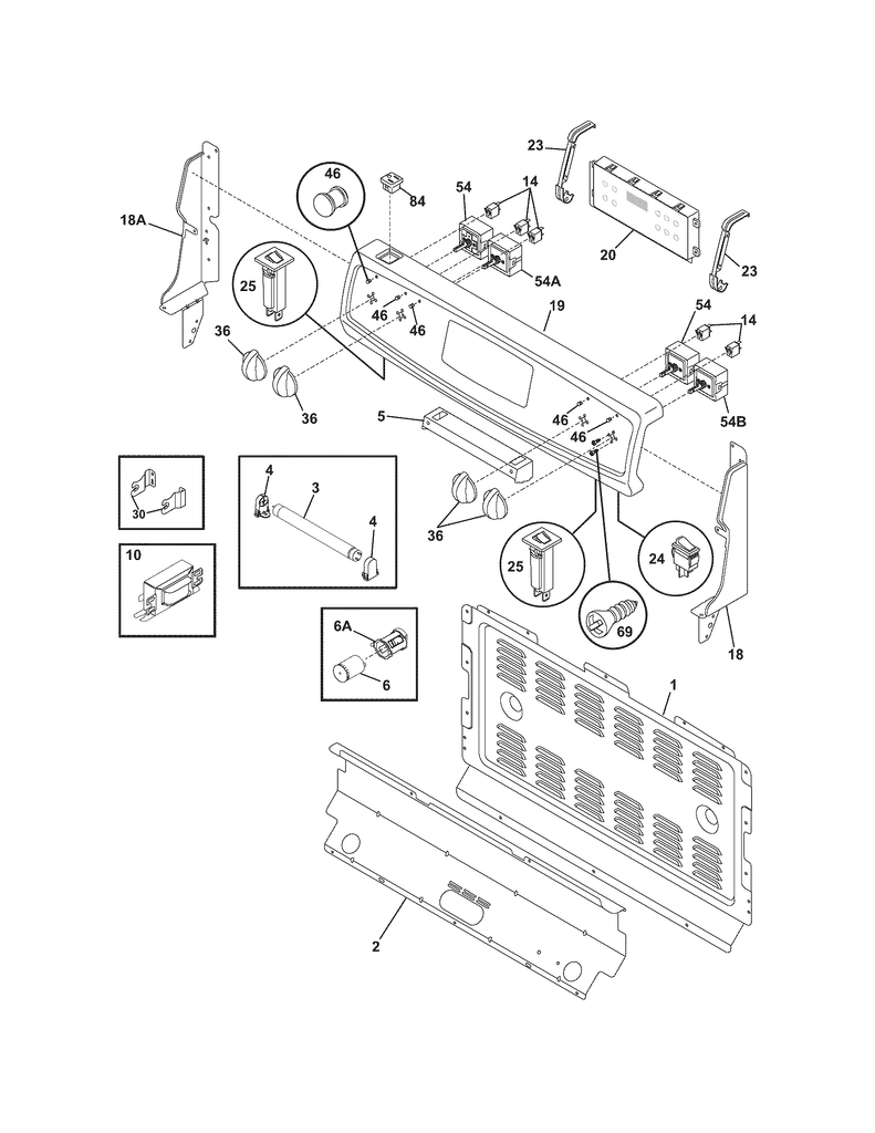 318293810 Range Surface Element Switch - XPart Supply