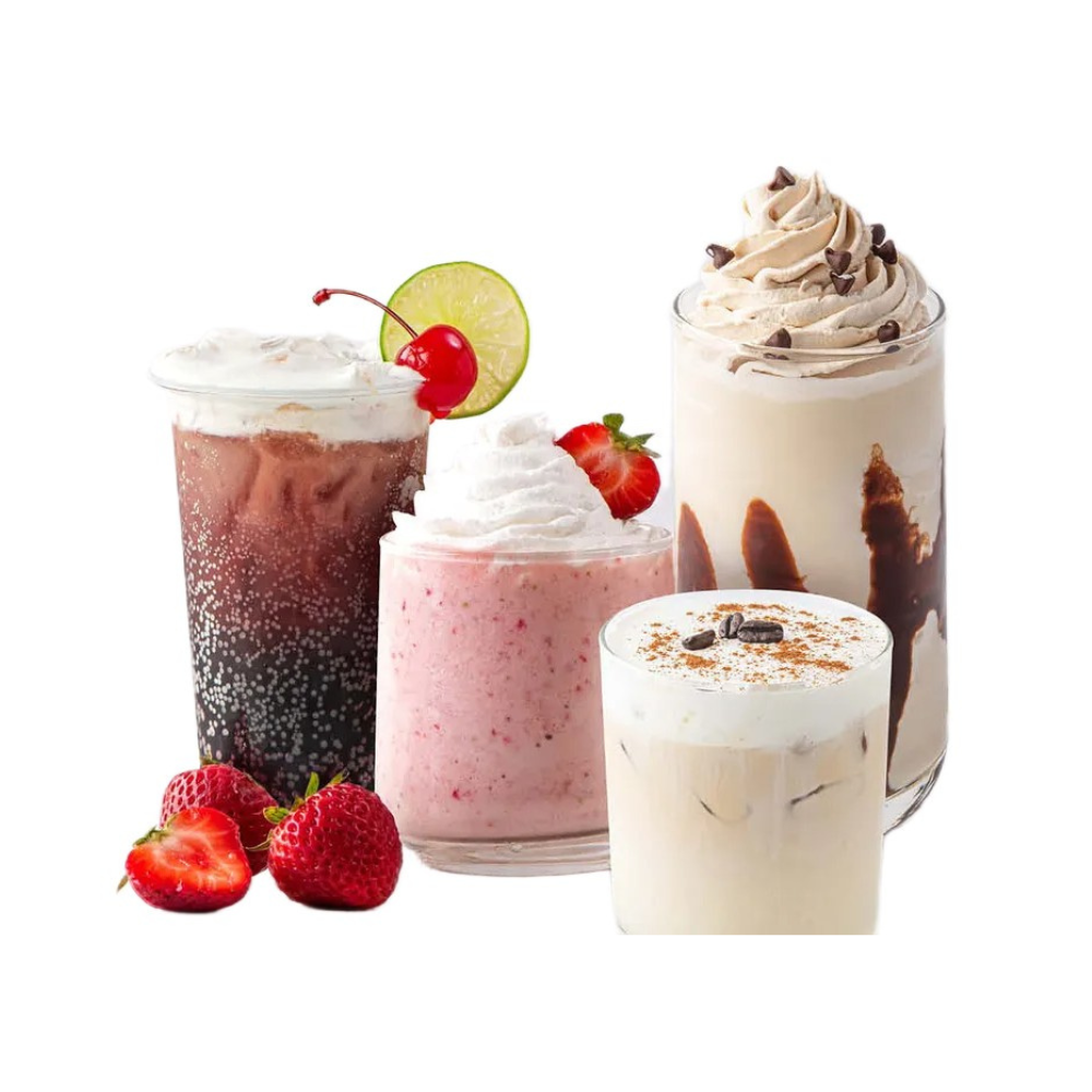 Cappuccino (Iced Capp, Iced Cappuccino, Iced Coffee) 4 in 1 Bubble Tea / Latte and Frappe Mix - Ships Free Within Canada on Orders Above CAD $199