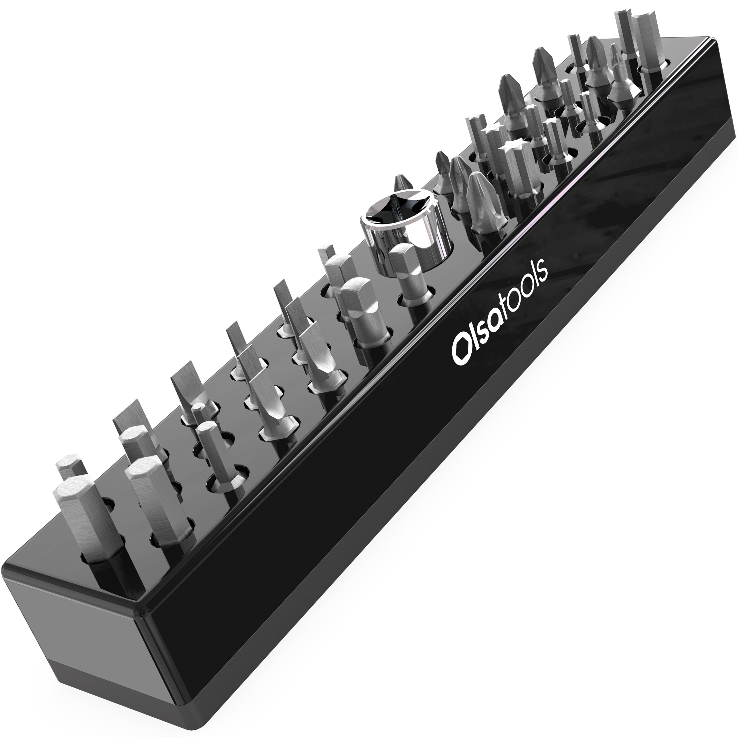 Magnetic Hex 1/4" Bit Organizer