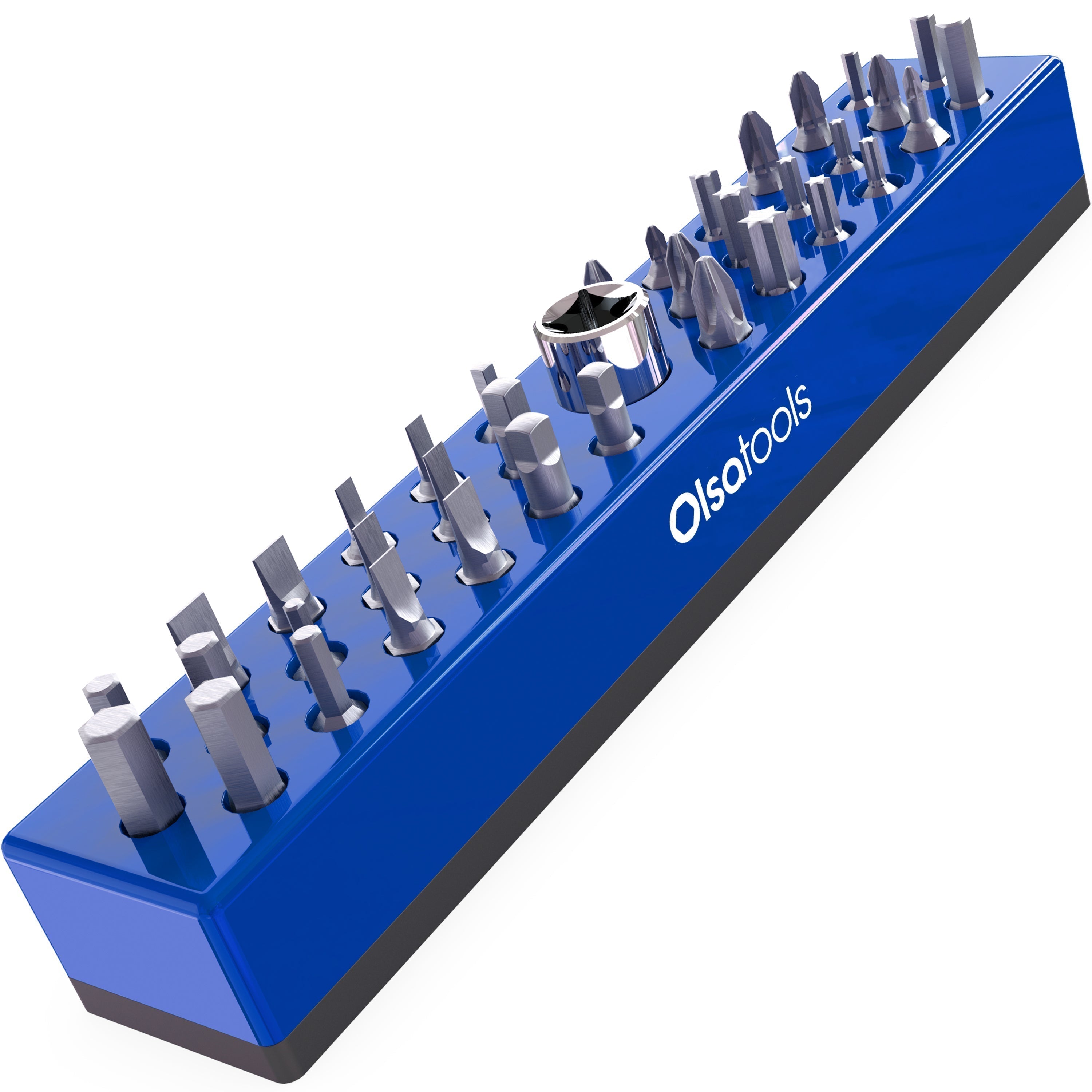 Magnetic Hex 1/4" Bit Organizer