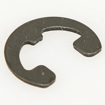 Dryer drum support roller spring clip