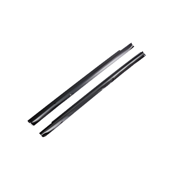 Side trim strips, black, left / right (pair)