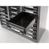 KPC-300 Parts Cabinet, Galvanized Steel, 60 Drawers, 21-3/10" x 10-2/5" x 36-9/10", Grey