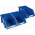 Stack & Hang Bin, 4-13/16" W x 3-3/16" H x 7-1/8" D, Blue