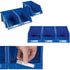Stack & Hang Bin, 7-7/8" W x 7" H x 17-11/16" D, Blue