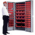 Deep-Door Combination Cabinet, 38" W x 24" D x 72" H, 36 Shelves