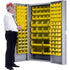 Deep-Door Combination Cabinet, 38" W x 24" D x 72" H, 36 Shelves