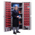 Deep-Door Combination Cabinet, 38" W x 24" D x 72" H, 4 Shelves