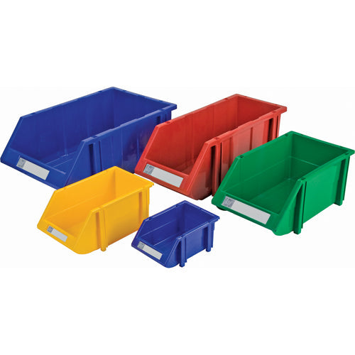 Stack & Hang Bin, 7-7/8" W x 7" H x 17-11/16" D, Red