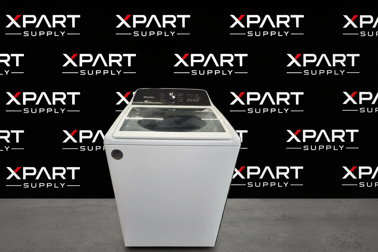 Centered washer with XPart branded background