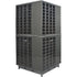 KPC-600 Parts Cabinet, Galvanized Steel, 40 Drawers, 18-3/10" x 8-7/10" x 25-3/10", Grey