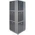 Heavy-Duty Industrial Carousel Drawer Cabinet, Steel, 480 Drawers, 27" W x 27" D x 80" H, Grey