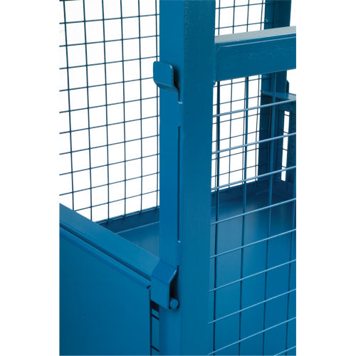 Bulk Stacking Containers, 34.5" W x 40.5" D x 30" H, 3000 lbs. Capacity