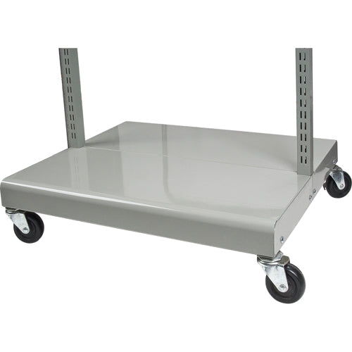 Mobile Tilt Bin Rack - Cart Only, Double-sided, 26-1/4" W x 22" D x 57-1/2" H