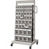 Mobile Tilt Bin Rack