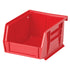 Stack & Hang Bin, 4-1/8" W x 3" H x 5-3/8" D, Red