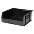 Stack & Hang Bin, 11" W x 5" H x 10-7/8" D, Black