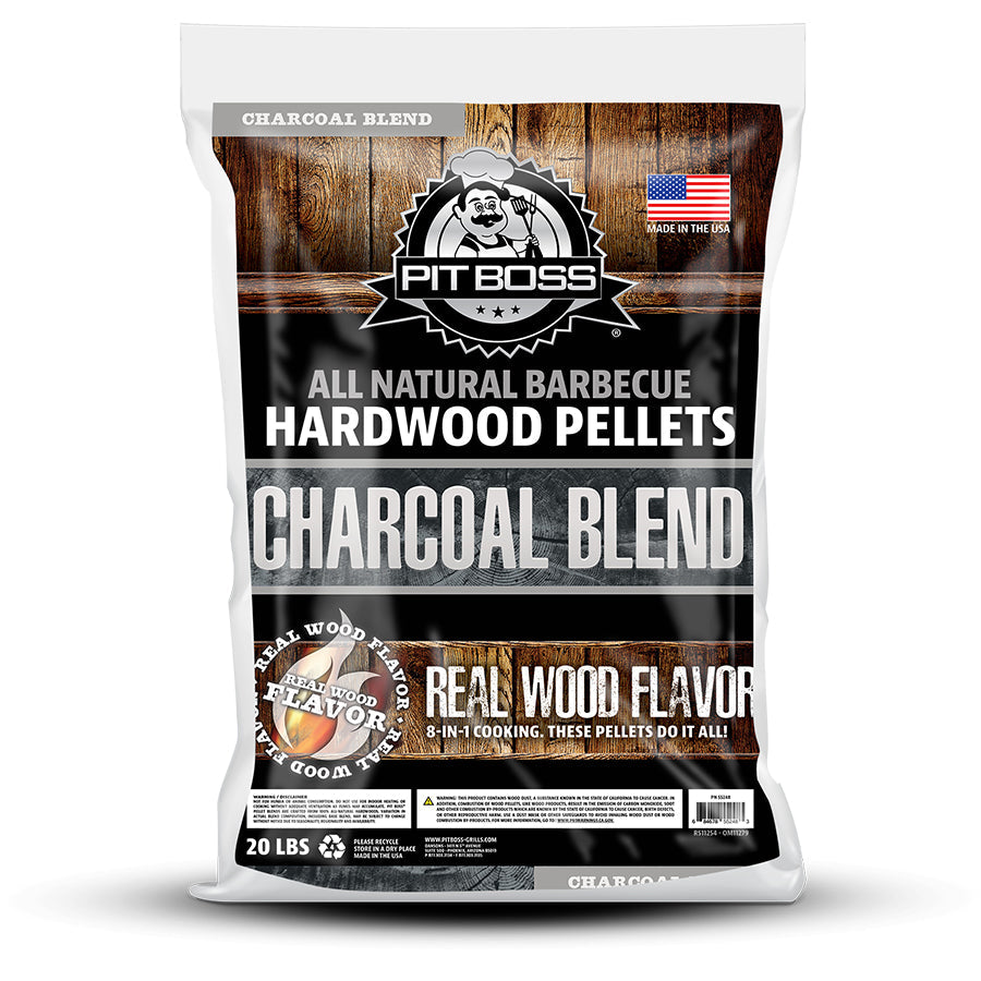 Pit Boss 20 lb Charcoal Blend Hardwood Pellets