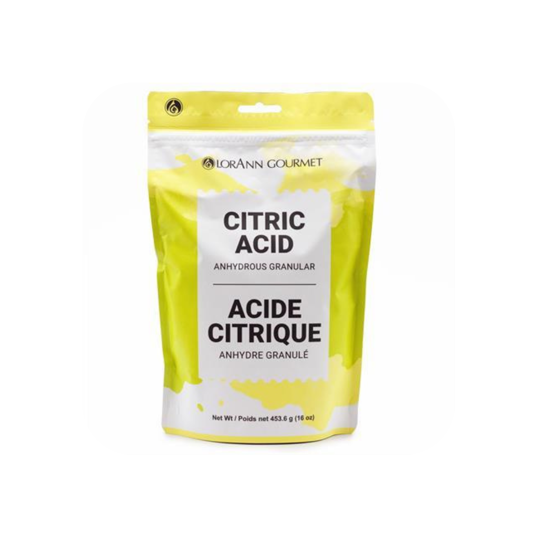 Citric Acid (Anhydrous Granular) - Specialty Ingredients - 16 oz. Bag - Ships Free Within Canada on Orders Above CAD $199