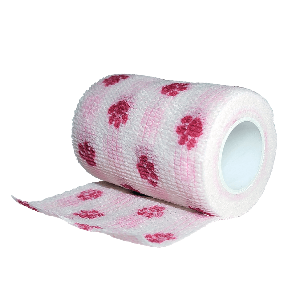 Cohesive Bandage, Veterinarian Wrap, 3" x 5 YD, Self-Adhering Wrap Bandage