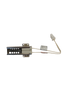 XPart Supply WS01F01201 glow bar for oven ignition assembly with metal bracket and connector wires