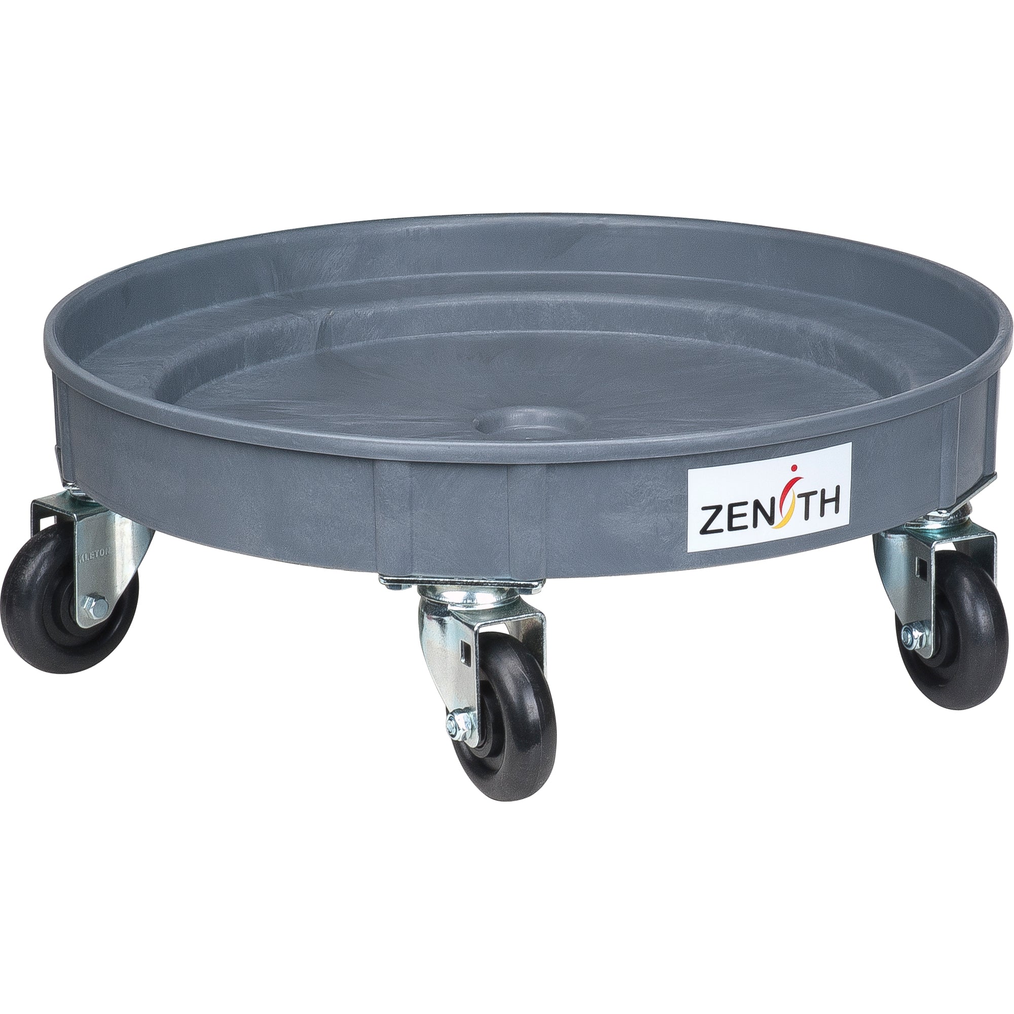 Leak Containment Drum Dolly, 24.25" dia. X 8.625" H, 1.5 US Gal. Spill Cap.