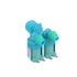 Samsung DC62-00311F valve for washing machine replacement part with blue and green connectors