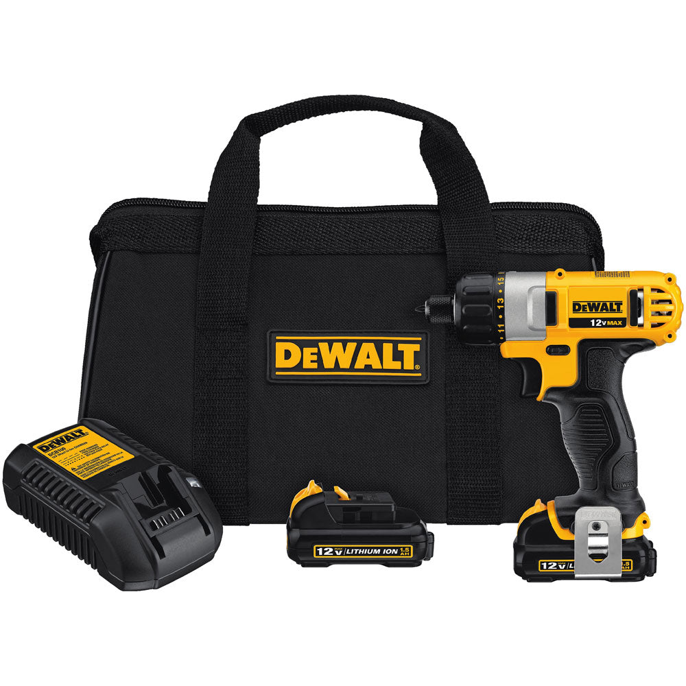 DCF610S2 12-VOLT MAX 1/4-INCH SCREWDRIVER KIT - XPart Supply