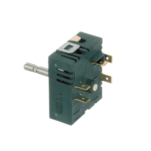DG44-01005B range surface element control switch by XPart Supply with multiple terminals and rotary shaft