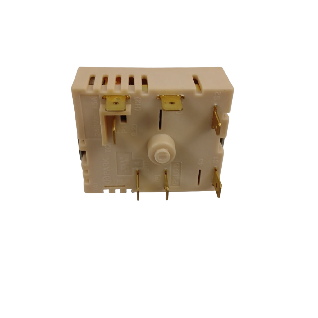 DG44-01006B range control switch by XPart Supply with multiple electrical connectors on beige housing