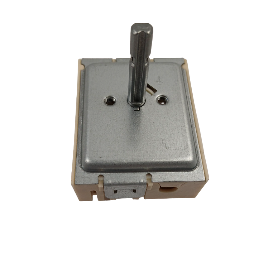 XPart Supply DG44-01006B range control switch with metal shaft and mounting holes for stove replacement