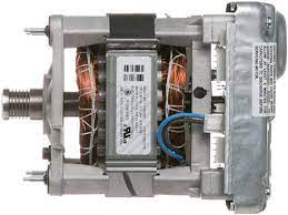 Top-load washer drive motor with inverter board